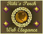 Riki's Perch Web Elegance [Gold] Award