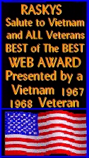 Rasky's Salute to Vietnam and All Veterans Best of the Best Web Awards