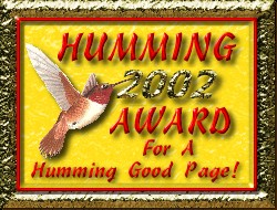 Humming 2002 Award for a Humming Good Page 250x190