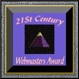 21st Century Webmaster Award 164x164