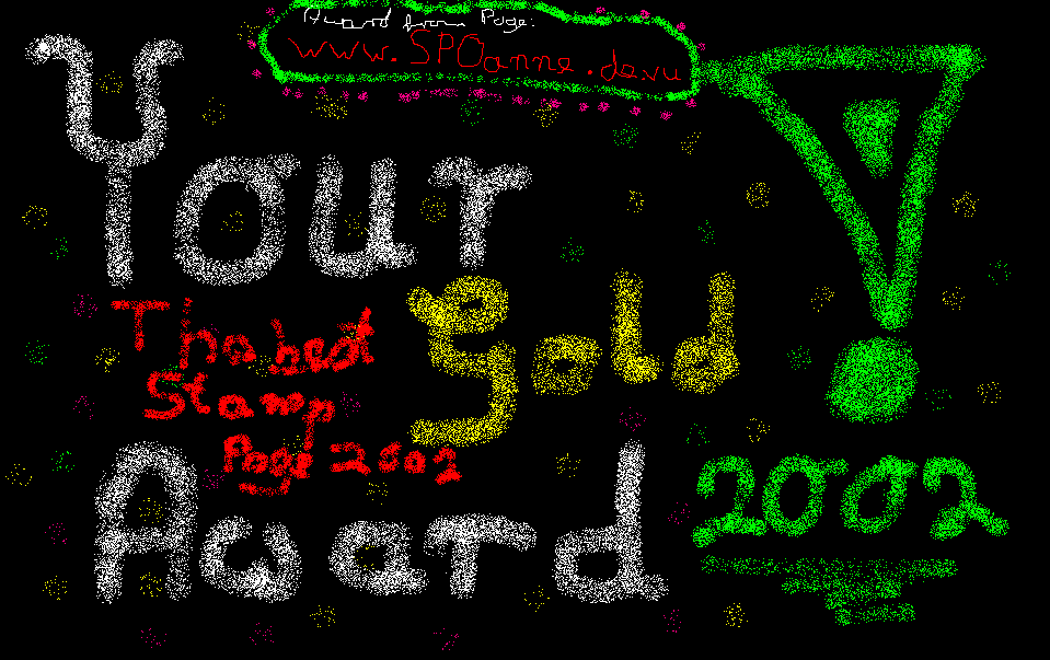 SPOanne Best Stamp Page Award 2002