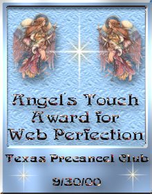 Angel's Touch Award for Web Perfection 220x280