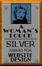 A Woman's Touch Silver Award for Website Design