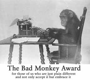 Bad Monkey Award 288x257