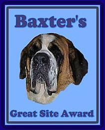 Baxter's Great Site Award 211x260