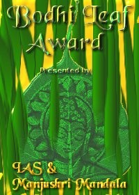 IAS & Manjushri Mandala Bodhi Leaf Award 200x280