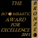 Bronze Boombastic Award for Excellence 2001 130x130