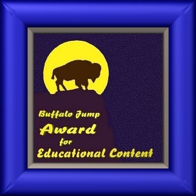 Buffalo Jump Award for Educational Content 386x386