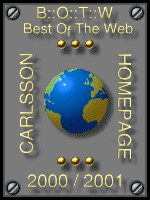 Best Of The Web Award 2000/2001 150x200