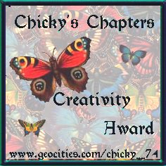 Chicky's Chapter's Creativity Award 236x236