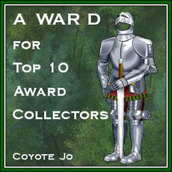 Coyote Jo's Award for Top 10 Collectors