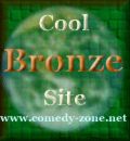 Comedy Zone Cool Site BRONZE Award 120x130