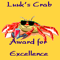 Luuk's Crab Award for Excellence 121x121
