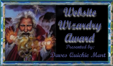 Dave's Quickie Mart Website Wizardry Award 440x260