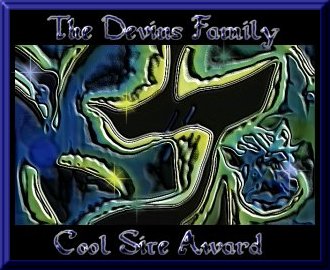Devins Family Cool Site Award