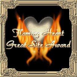 Flaming Heart Great Site Award 250x250