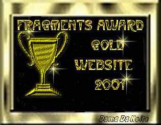 Dama da Noite Gold Website Award 2001 315x245