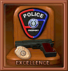 Freeport Police Department Award of Excellence 221x230