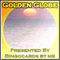 Golden Globe Presented by Bingocards By Me Award