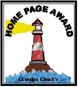Grandpa Chuck's Home Page Award 155x171