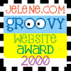 Jelene Groovy Website Award 2000 100x100