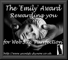 Emily Award Rewarding You for Web Site Purrfection 220x195