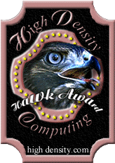 High Density Hawk Award 164x232