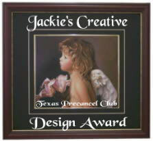 Jackie's Creative Design Award