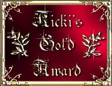 Kicki's Gold Award 220x170