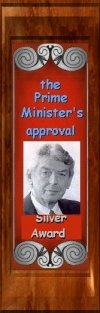 Prime Minister's Approval Silver Award 100x313