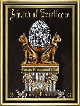 LadyRia Award of Excellence 05/02