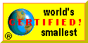 Certified World's smallest government precancel device 125x61