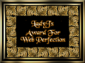 Lady J's Gold Web Perfection Award 300x222