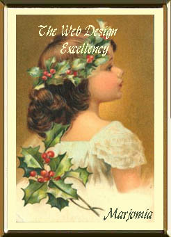 Marjomia's Web Design Excellence Award 246x341