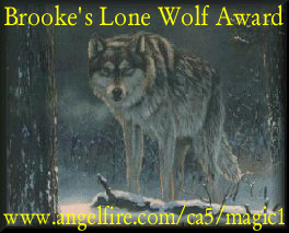 Brooke's Lone Wolf Award