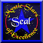 Mystic Stars Seal of Excellence Award