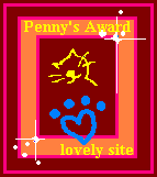 Penny's Lovely Site Award 143x161