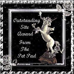 The Pet Pad Outstanding Site Award