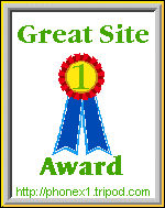 Phonex Great Site Award 150x189