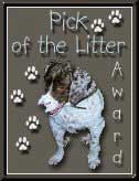 [Heather's] Pick of the Litter Award
