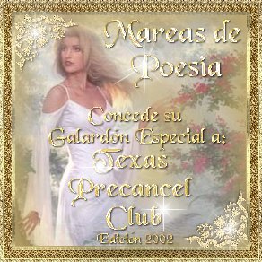 Mareas de Poesia Concede su Galard�n Especial Premios Edieton 2002