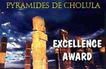 Pyramides de Cholula Excellence Award 210x138