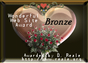 Debbie Reale Wonderful Website Award 175x125