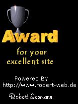 RobertWeb.de Award for your Excellent Site 157x208