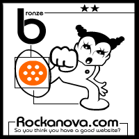 Rockanova Site Award Bronze
