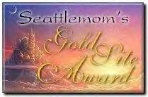 Seattlemom's Gold Site Award 209x138