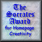 Socrates Award for Homepage Creativity 158x158