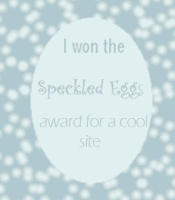 Speckled Eggs Cool Site Award 175x200
