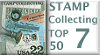 Stamp collecting top 50