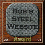 Bob's Steel Web Site Award 147x146